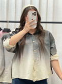 شومیز باکسی رنگی کد ۷۷۷۰